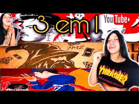 3 em 1| REAGINDO a Amaterasu 7mz | Alquimista 7mz | Samehada 7Minutoz |Lucas A.R.T , Gabriel e Pablo