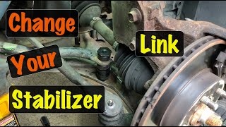 2000 - 2005 GM Front Sway Stabilizer Bar End Link Repair Chevrolet Cavalier & Pontiac Sunfire