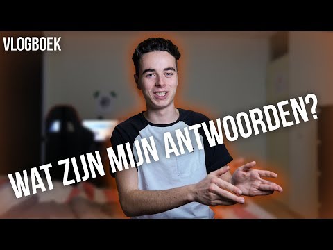 HET ANTWOORD OP JULLIE VRAGEN | VLOGBOEK 13