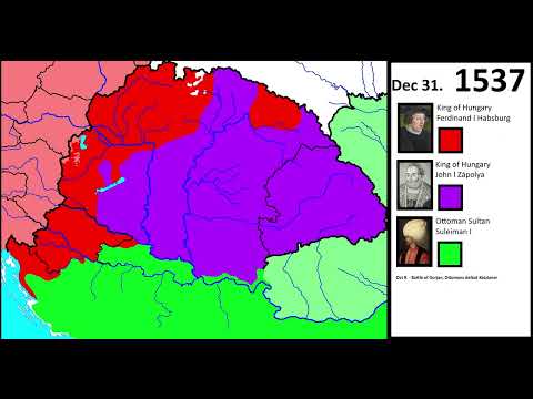 Ottoman–Habsburg wars in Hungary (1526–1606) - Every Year