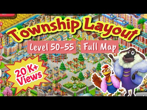 Layout do município ||Mapa completo ||Níveis 50-55 ||