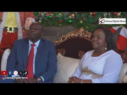 Rigathi Gachagua and Pastor Dorcas Christmas and New Year 2026 Message to Kenyans.