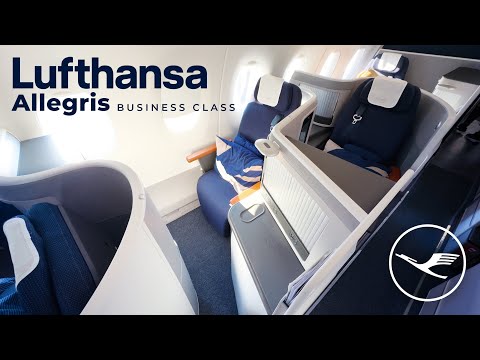 Lufthansa's NEW ALLEGRIS Business Class | Privacy Window Seat | Review