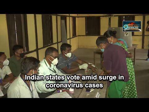 Indian states vote amid surge in coronavirus cases