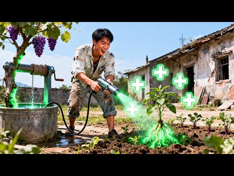 Joven pobre halla una fuente mística que hace brotar oro en tierra seca: ¡cada puñado vale millones!