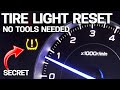 WHY Your Tire Light Is ON EASY FIX
