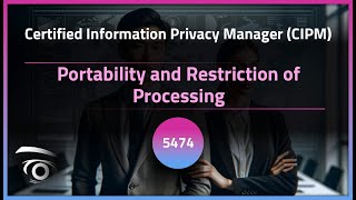 Portability and Restriction of Processing | Exclusive Lesson