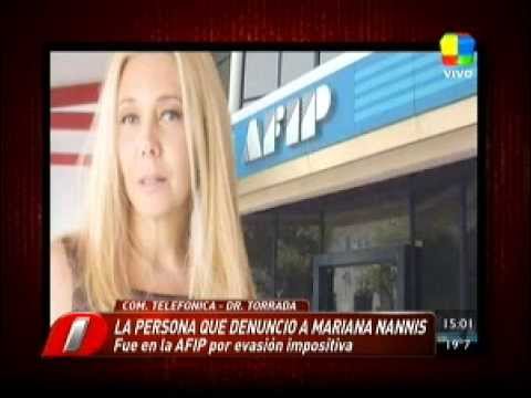 Problemas para Mariana Nannis