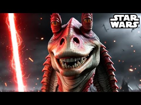The ONLY Gungan to Become a Jedi (Turned to the Dark Side) - Star Wars Explained