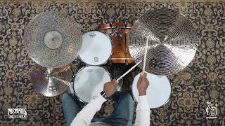 Video thumbnail for Meinl 22" Byzance Dark Spectrum Ride Cymbal - 2894g (B22SR-1012122Q) by Memphis Drum Shop
