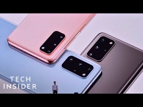 觀看三星Galaxy S20的揭幕式 (Watch Samsung Unveil The Samsung Galaxy S20)