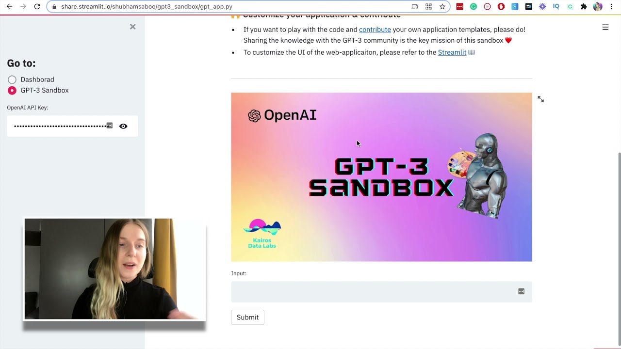 How to Use GPT-3 Sandbox | Email Generation App Example