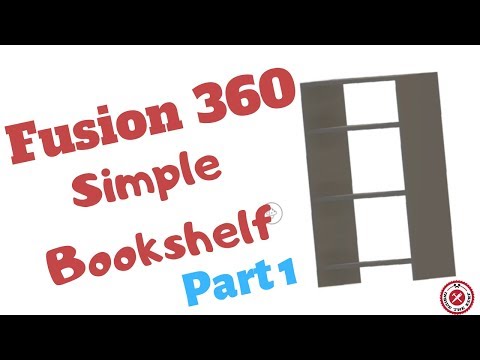Fusion 360 For Woodworking: Creating A Super Simple Bookshelf!