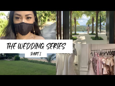 Wedding Dress, Wedding Planner & Day 1 Venue Searching in Phuket! | Wedding Series Part One