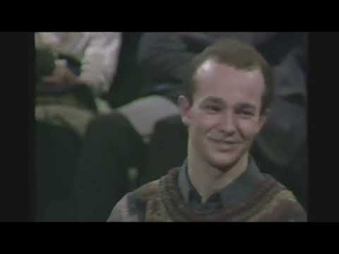 Charles Owen in the BBC Young Musician Masterclass 1990 with Stephen Hough