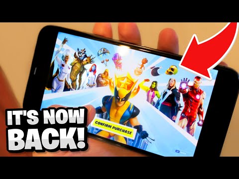 SEASON 4 on FORTNITE MOBILE.. (Gameplay) - YouTube