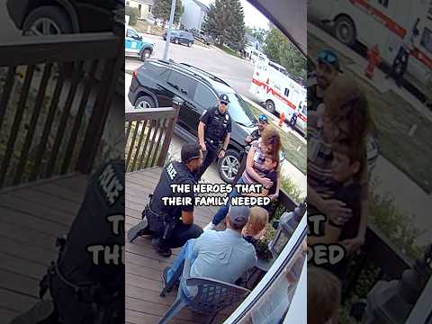 Two Brave Kids Call for Help & Save Their Mom 🙏👮‍♂️ #shorts