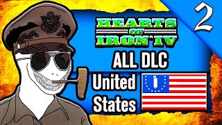 AMERICAN CIVIL WAR! 🦅🔥 Hearts of Iron 4: 2025 ALL DLC: United States Campaign Gameplay #2