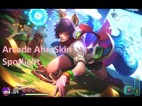 League of Legends PBE | Arcade Ahri Skin Spotlight