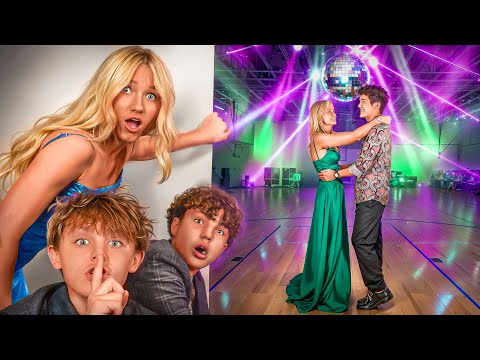 SNEAKING into PROM to Spy on SHAZZY!