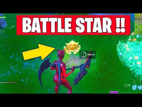 FORTNITE SEASON 10 WEEK 2 SECRET BATTLE STAR  LOCATION