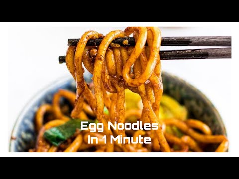 Egg Noodles | Food Factory | Make it in  1 Minute at Home #EggNoodle #Foodfactory #food #shorts