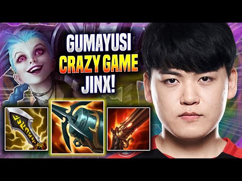 GUMAYUSI CRAZY GAME WITH JINX! - T1 Gumayusi Plays Jinx ADC vs Xayah! | Season 2022