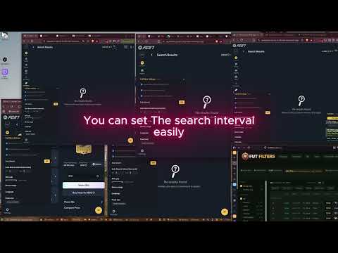 How to use EAFC 27 Webapp Autobuyer in 5 x Account simultaneously #webapptrading #autobuyer  #eafc27