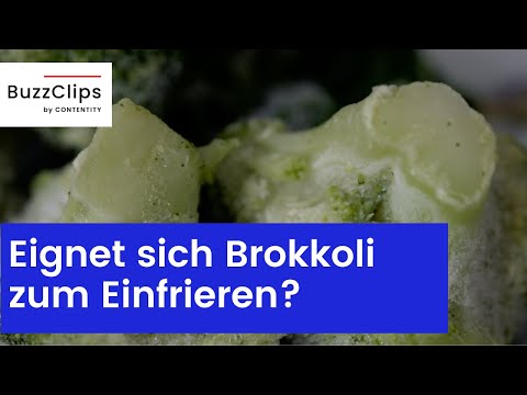 Freeze broccoli without losing the vitamins