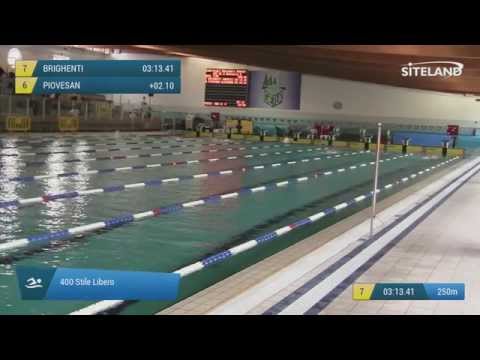 Serie 4 dei 400 Stile Libero  Assoluti Maschi Master - Campionati Regionali Master 2015 VENETO e FR