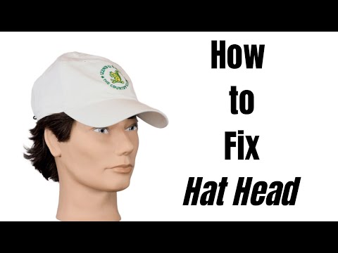 How to Prevent Hat Head - TheSalonGuy