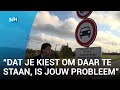 Agent beboet in vrije tijd automobilisten die file omzeilen