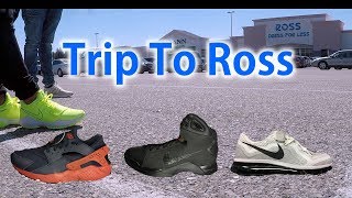 Trip to ross 31 Vlog! Air maxes, Huaraches and much more!
