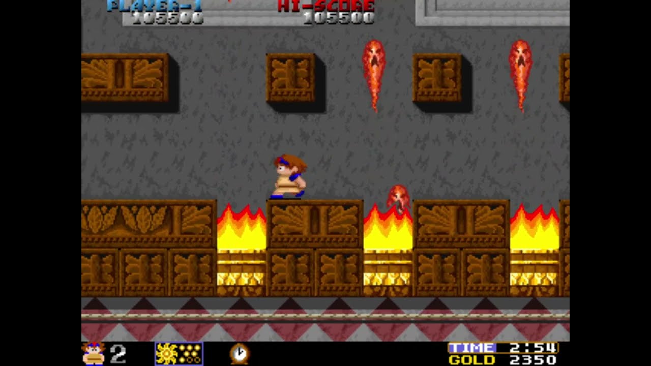 Wardner (Arcade) — Full Playthrough / Longplay | Complete Run (All Stages)