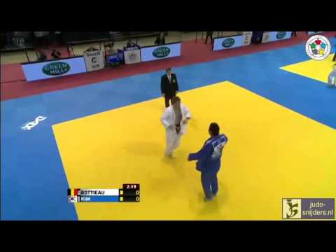 Judo 2013 Grand Prix Dusseldorf: Bottieau (BEL) - Kim (KOR) [-81kg] bronze
