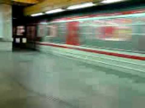 Metro B Prague Palmovka