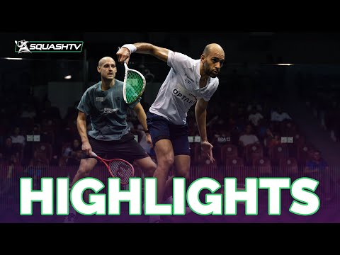 "I’ve NEVER seen that before?!" | Ma.Elshorbagy v Mueller | MALAYSIAN OPEN 2022 | QF Highlights