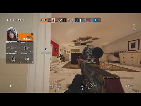 101 ways to kill a Tachanka #1: Drop him down a hatch