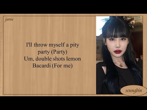 JAMIE Pity Party Lyrics (Easy Lyrics)