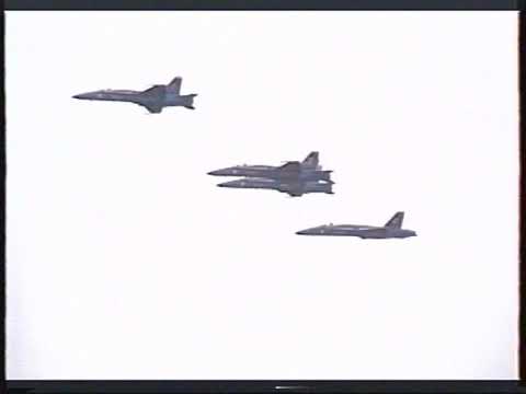 1992 RAF Finningly Blue Angels Display  Sept'92