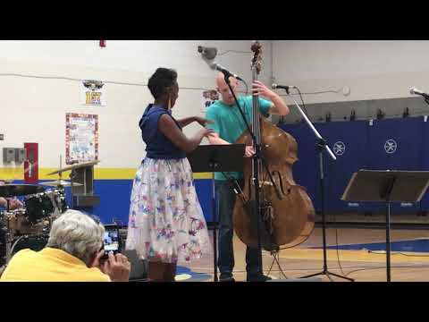 Kelle Jolly Performs Jazz for Schools
