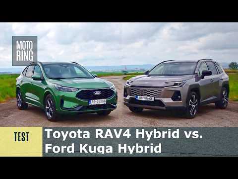 TEST I Toyota RAV4 2.5 Hybrid AWD-i vs. Ford Kuga 2.5 Hybrid AWDI Motoring ta3 obrazok