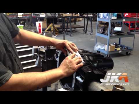 JK-Adventure: Dynatrac rear Trail Series Dana 60 axle assembly video