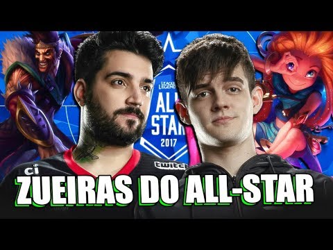 KAMI DE ZOE E BRTT DE DRAVEN NO ALL-STAR | ZUEIRAS DO ALL-STAR 2017