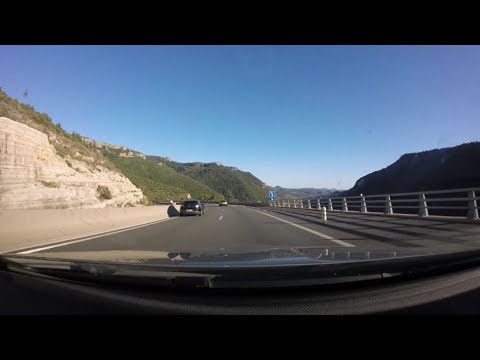 [Roadtrip 2016 #77 - France] A75 (La Méridienne): Viaduc de Millau to Autoroute A9