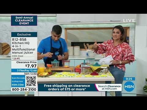 HSN | Semi-Annual Kitchen Clearance - KitchenHQ 06.30.2023 - 04 PM