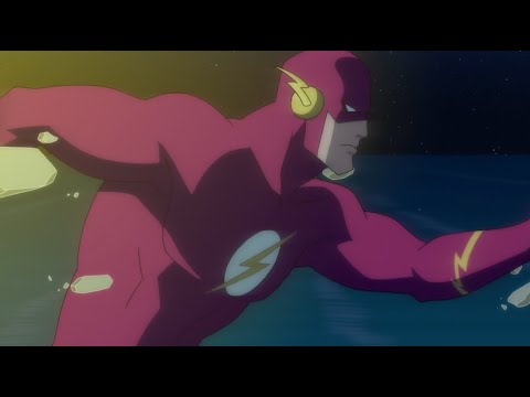 The Flash (Barry Allen) Powers and Fight Scenes - Justice League: Doom
