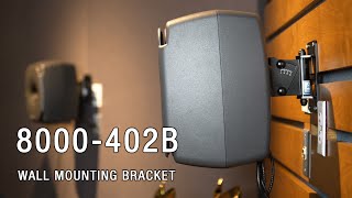 Video thumbnail for Wall Mount Your Genelec Studio Monitors with the 8000-402B by Genelec Official Channel