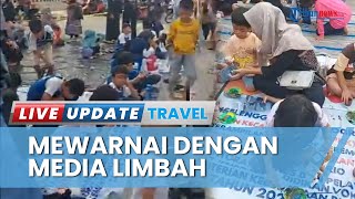 Kemeriahan Acara Mewarnai dengan Media Limbah di Expo Center Tabalong, Gerakan Cinta Lingkungan