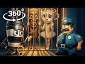 Tung Tung Tung Sahur Ballerina Cappuccina Prison Break 360 VR